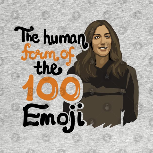 Gina Linetti The Human Form of the 100 Emoji by KsuAnn